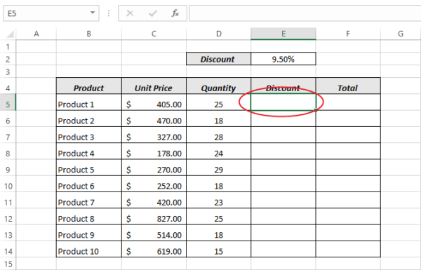 How to Lock Cells in Excel formula (keeping a cell constant) - Software ...