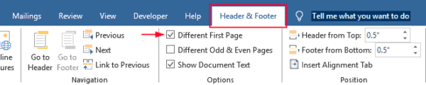 5 Ways to Remove Page Numbers in Microsoft Word - Software Accountant