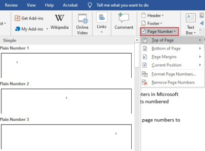 How to Add or Insert Header in Word - Software Accountant