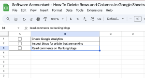 How to Delete Rows And Columns in Google Sheets (Step by Step)
