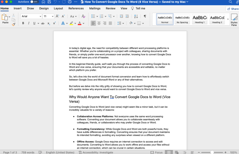 How To Convert Google Docs To Word (& Vice Versa)