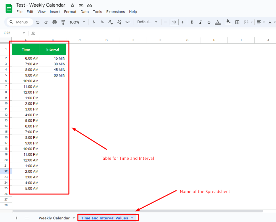 Free Google Sheets Weekly Calendar Template (Download Available)